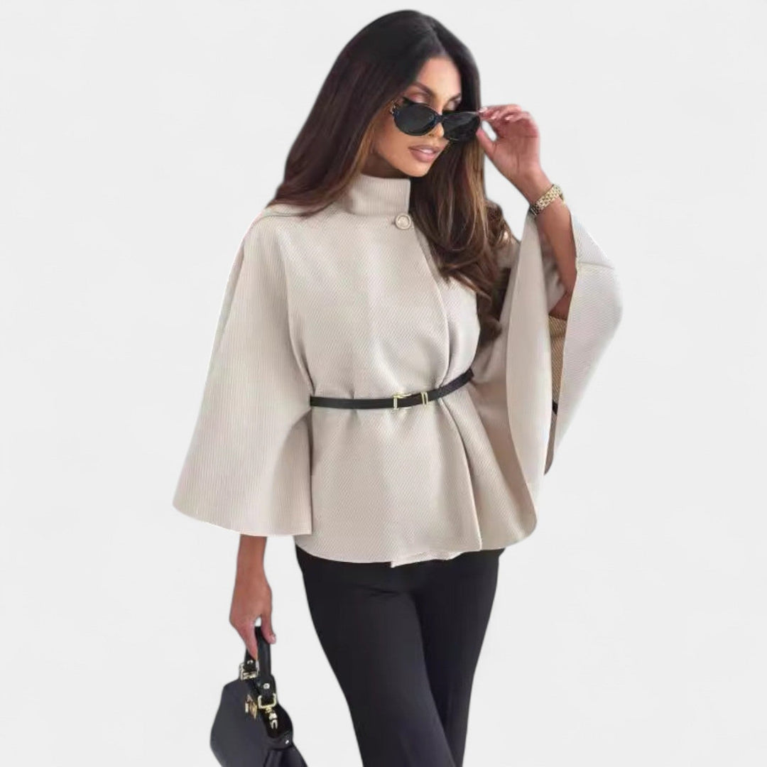 Lea – Abrigo elegante con cinturón