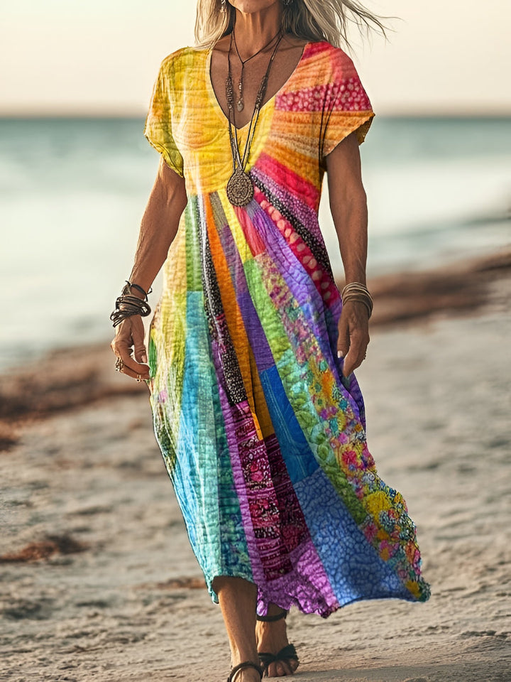 Luna – Vestido elegante con diseño veraniego