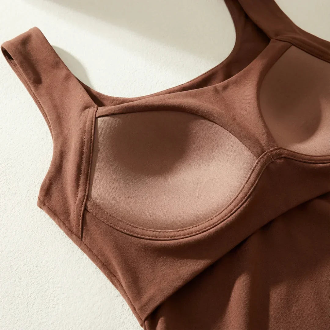 Alba – Camiseta tirantes con sujetador integrado