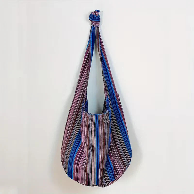 Maya – Elegante bolso de hombro tejido bohemio