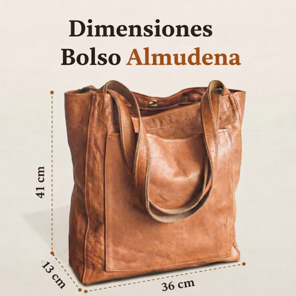 Almudena – Bolso elegante y moderno de diseño funcional