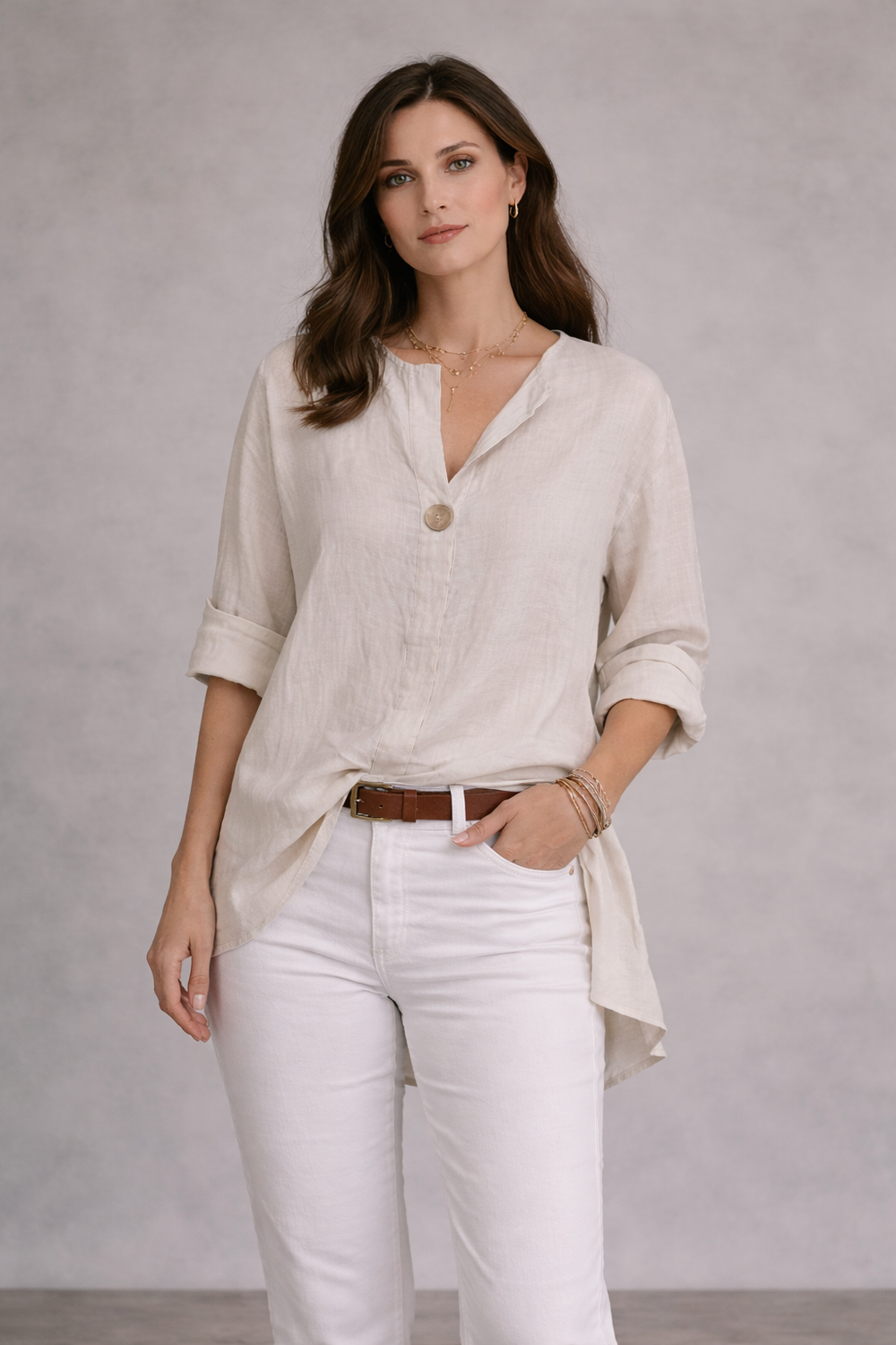 Alba – Blusa elegante y cómoda para mujer