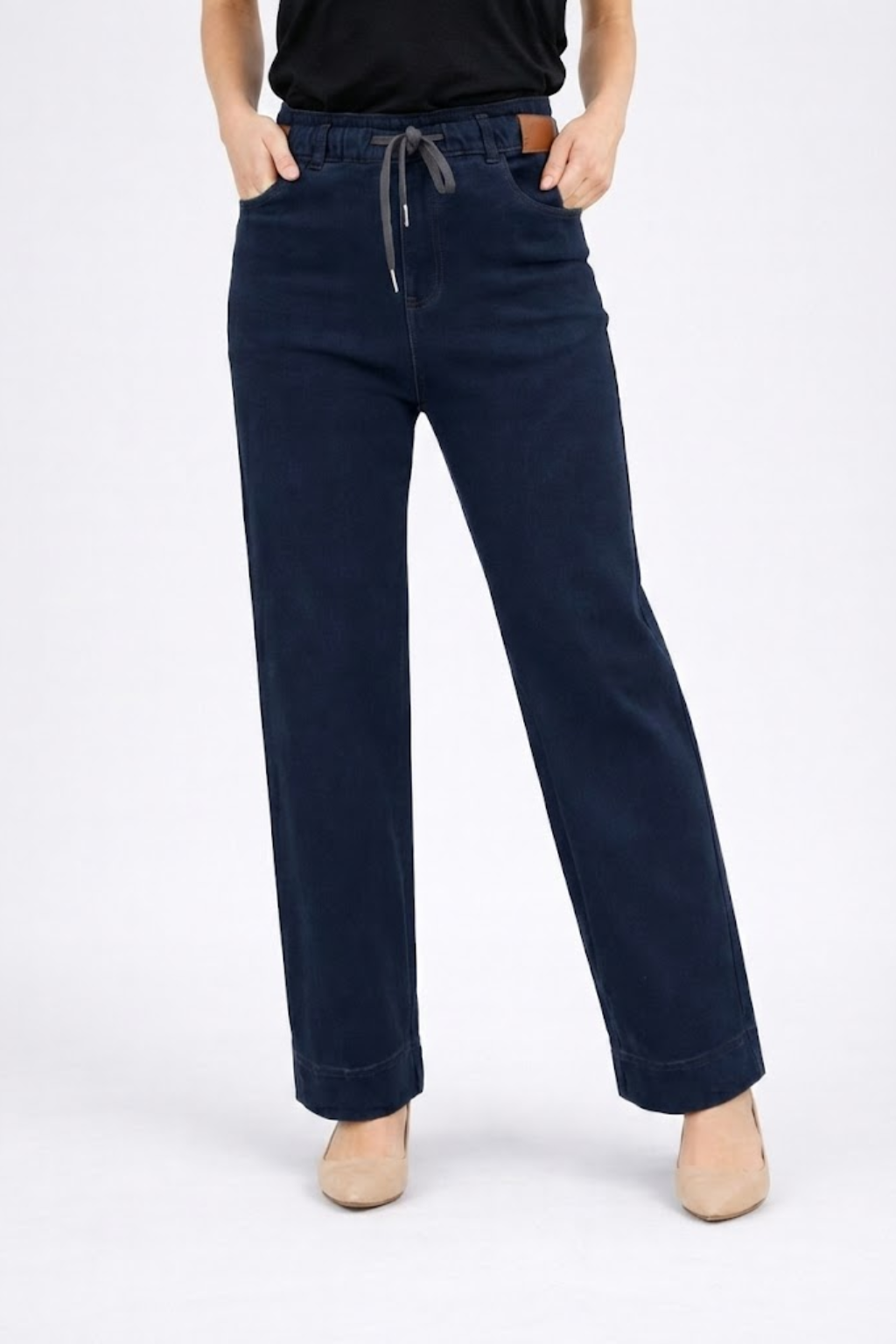 Clara – Pantalones elegantes con cintura elástica