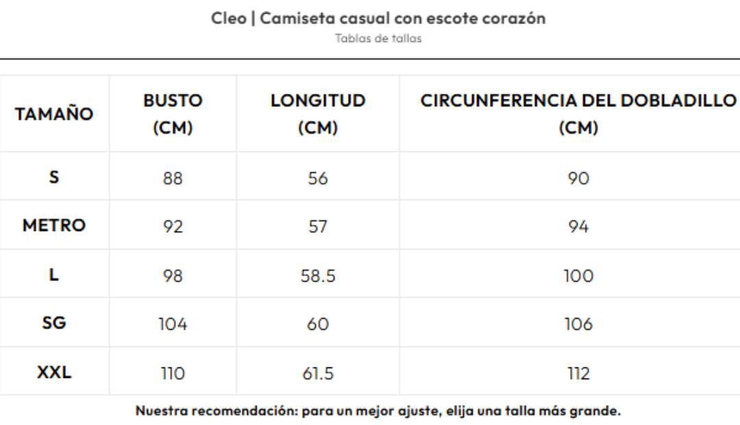 Cleo – Camiseta casual elegante con escote corazón