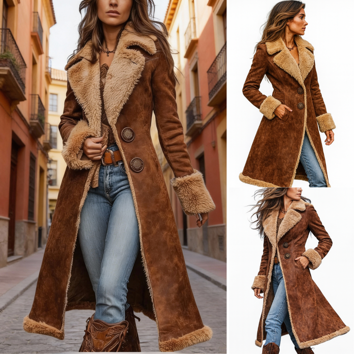 Claire – Abrigo elegante y largo de invierno
