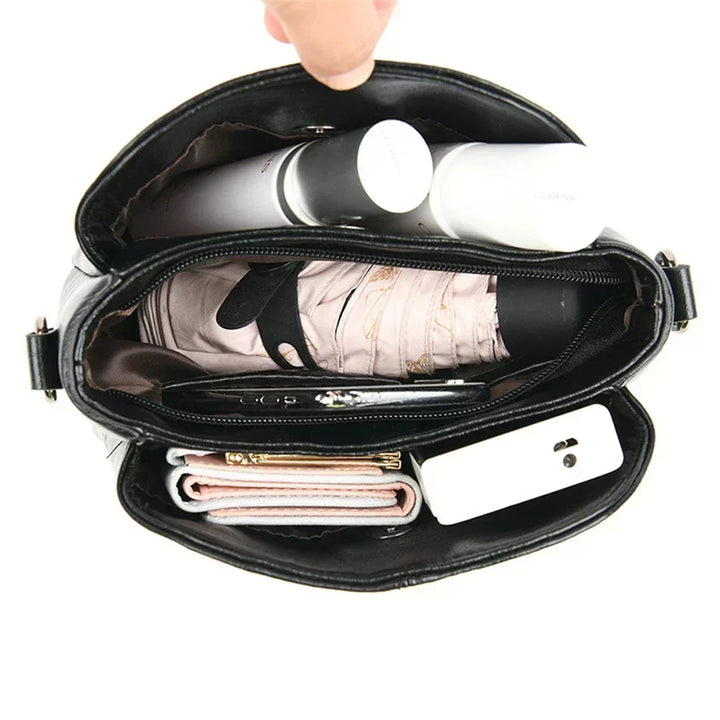 Isabella – Elegante bolso tote y bandolera bordada para mujer