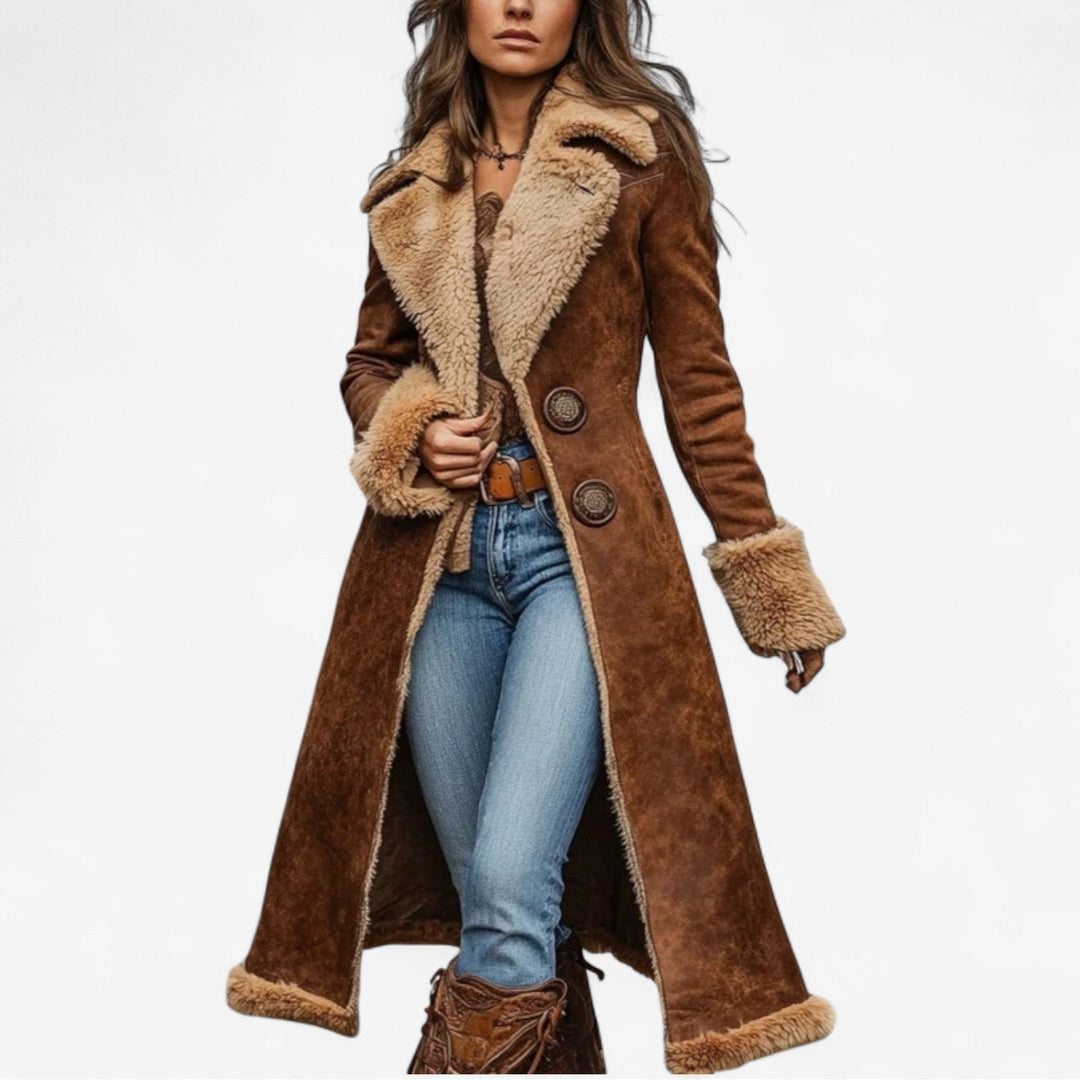 Claire – Abrigo elegante y largo de invierno