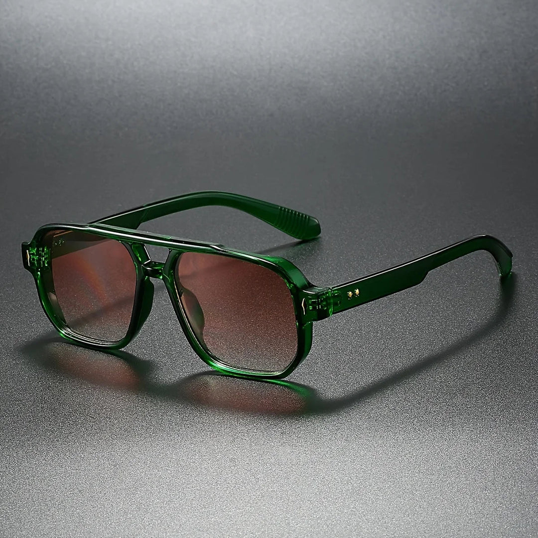 Noche Dorada – Gafas de sol montura cuadrada oversize