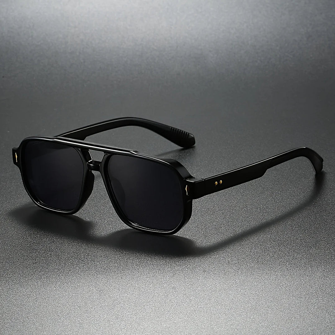 Noche Dorada – Gafas de sol montura cuadrada oversize