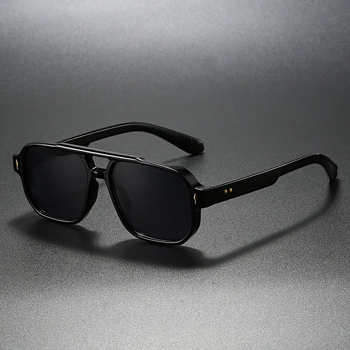 Noche Dorada – Gafas de sol montura cuadrada oversize