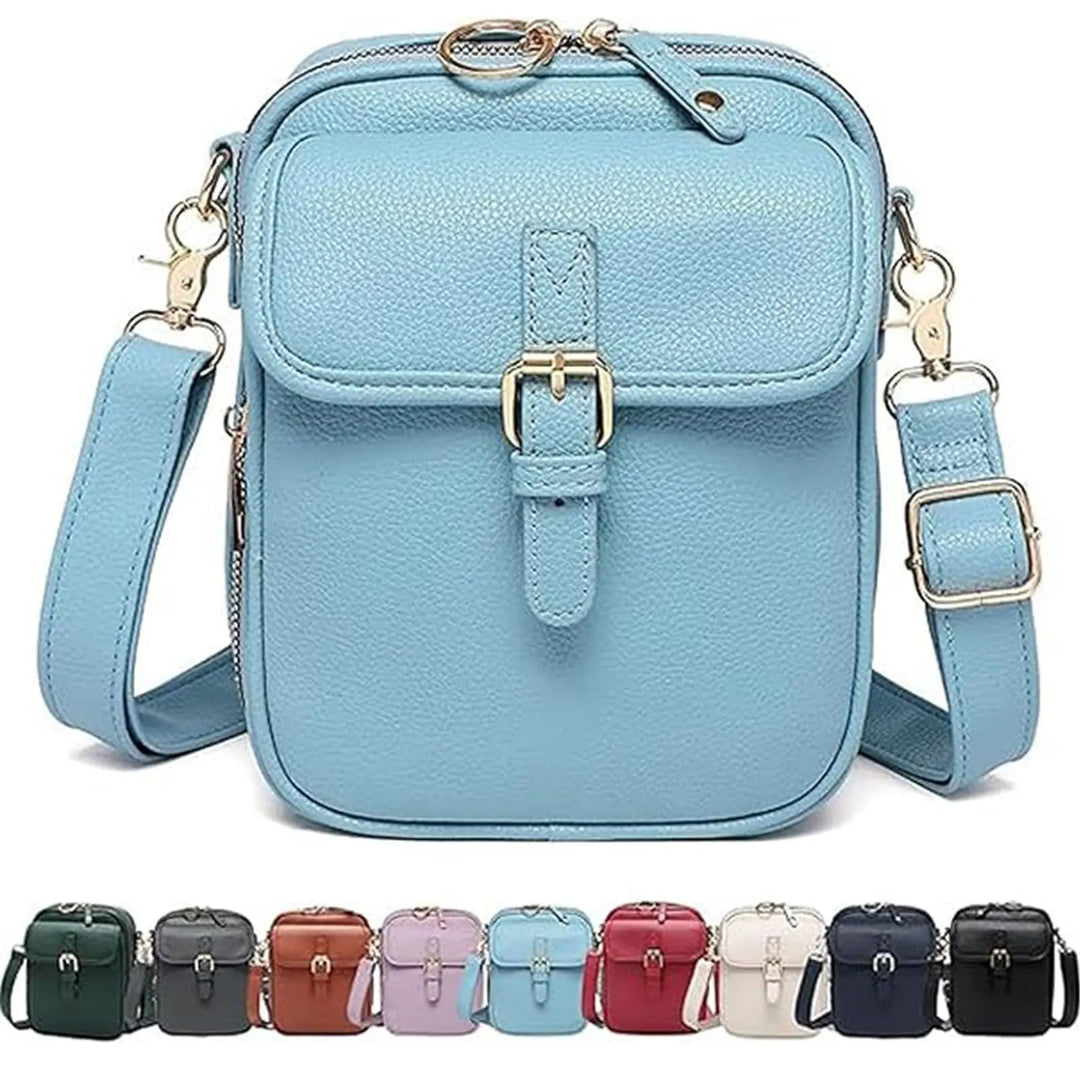 Clara – Bolsa de mensajero estilo urbano unisex elegante