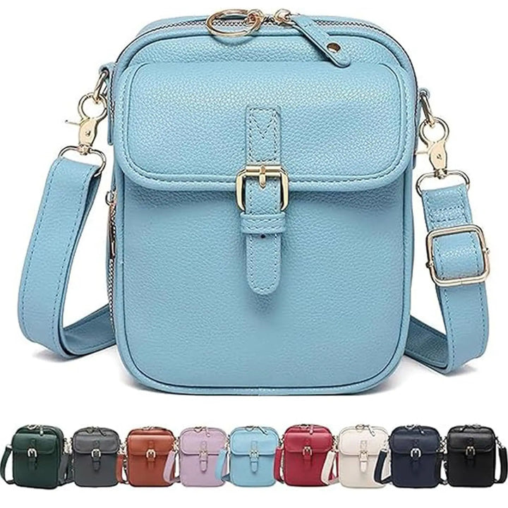 Clara – Bolsa de mensajero estilo urbano unisex elegante