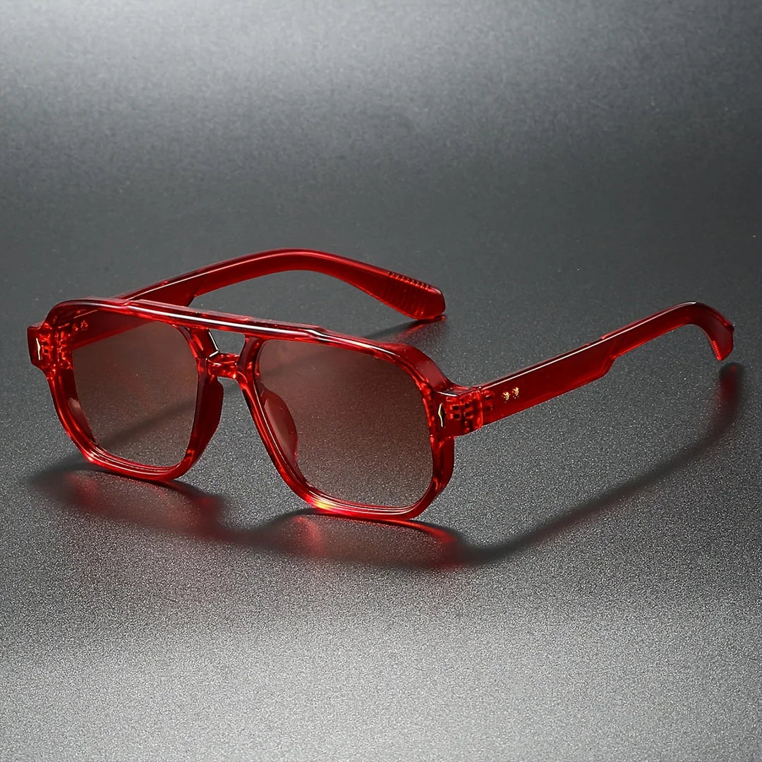 Noche Dorada – Gafas de sol montura cuadrada oversize