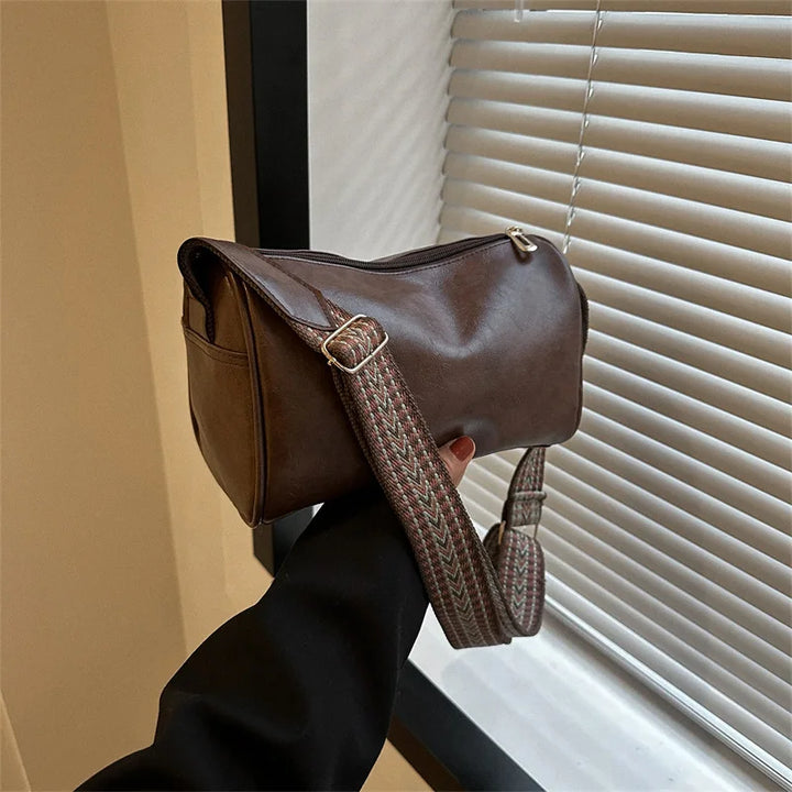 Isabella – elegante bolso Boston vintage: bandolera de moda