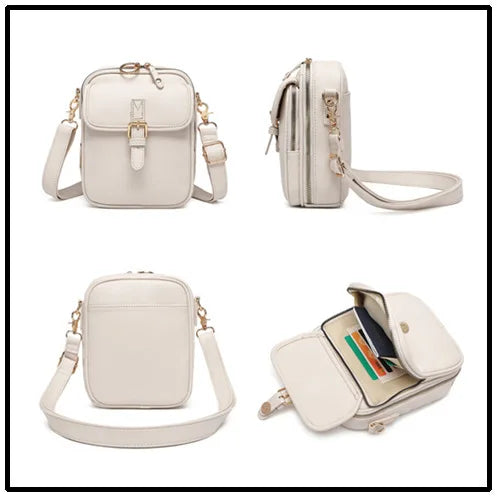 Clara – Bolsa de mensajero estilo urbano unisex elegante