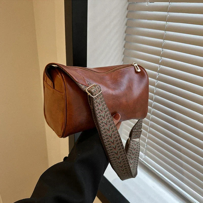 Isabella – elegante bolso Boston vintage: bandolera de moda