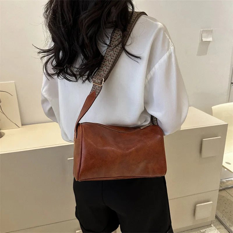 Isabella – elegante bolso Boston vintage: bandolera de moda