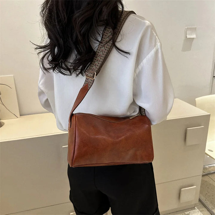 Isabella – elegante bolso Boston vintage: bandolera de moda