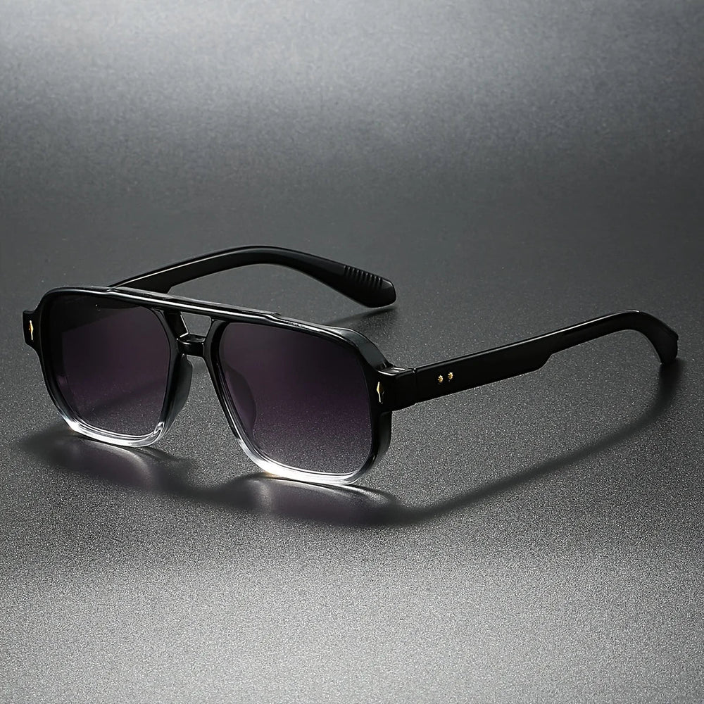 Noche Dorada – Gafas de sol montura cuadrada oversize