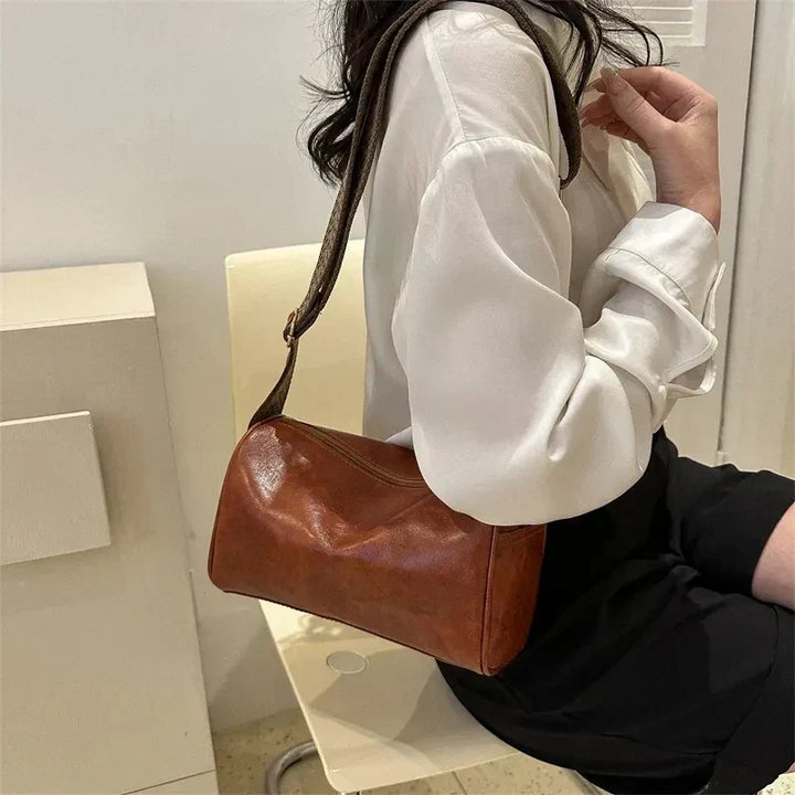 Isabella – elegante bolso Boston vintage: bandolera de moda