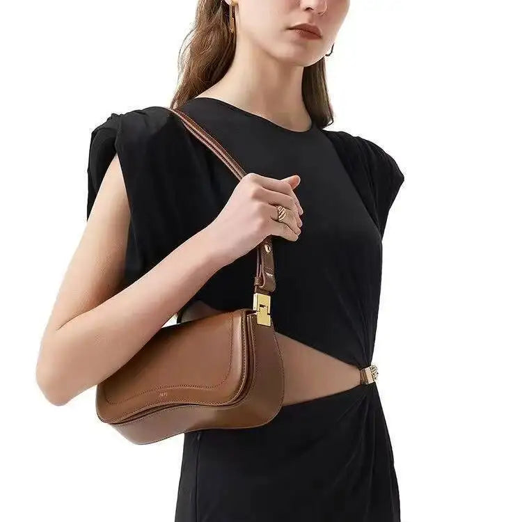 Isabella – Bolso baguette con diseño geométrico elegante