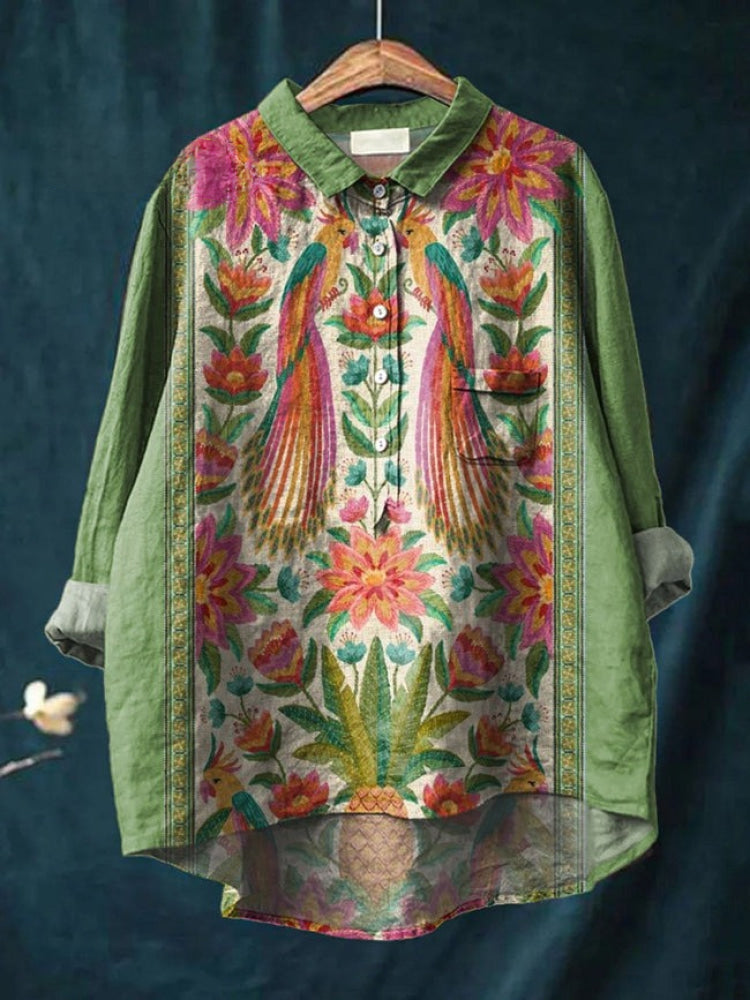 Tiziana – Camisa elegante con estampado