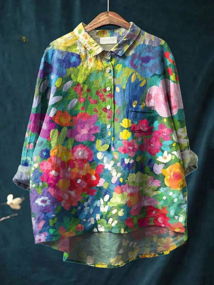 Tiziana – Camisa elegante con estampado
