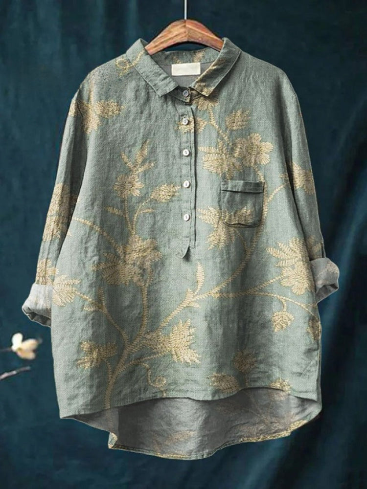 Tiziana – Camisa elegante con estampado