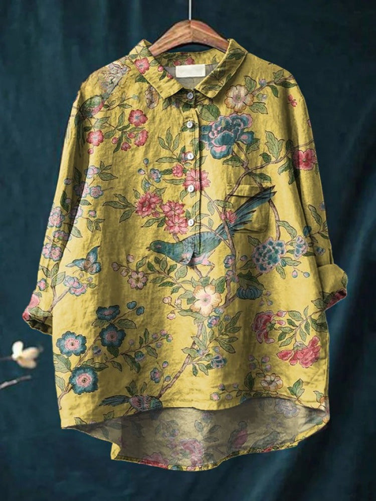 Tiziana – Camisa elegante con estampado