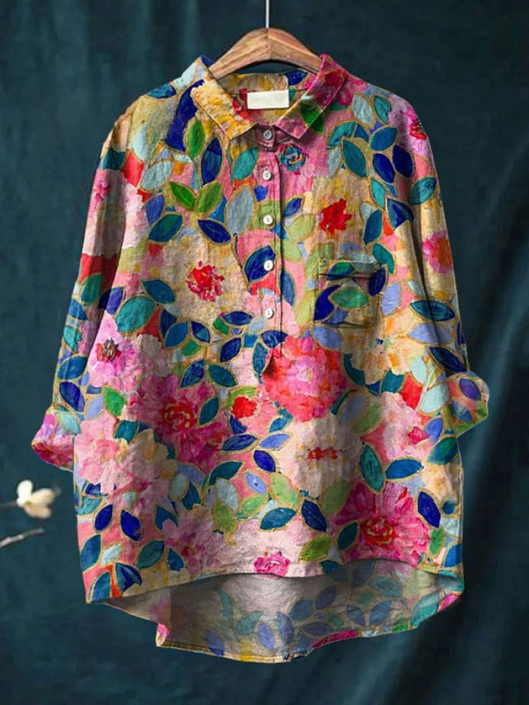 Tiziana – Camisa elegante con estampado