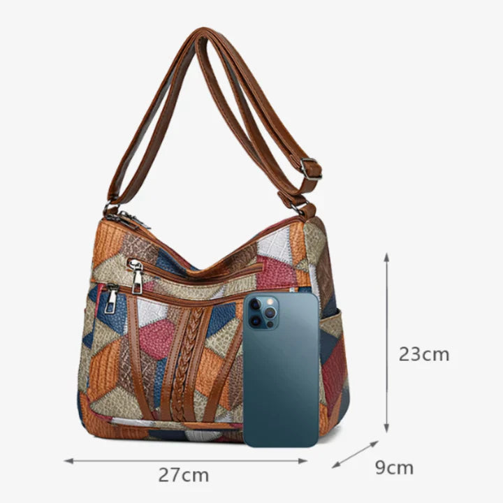 Isabel – Bolso de mano elegante con mosaico