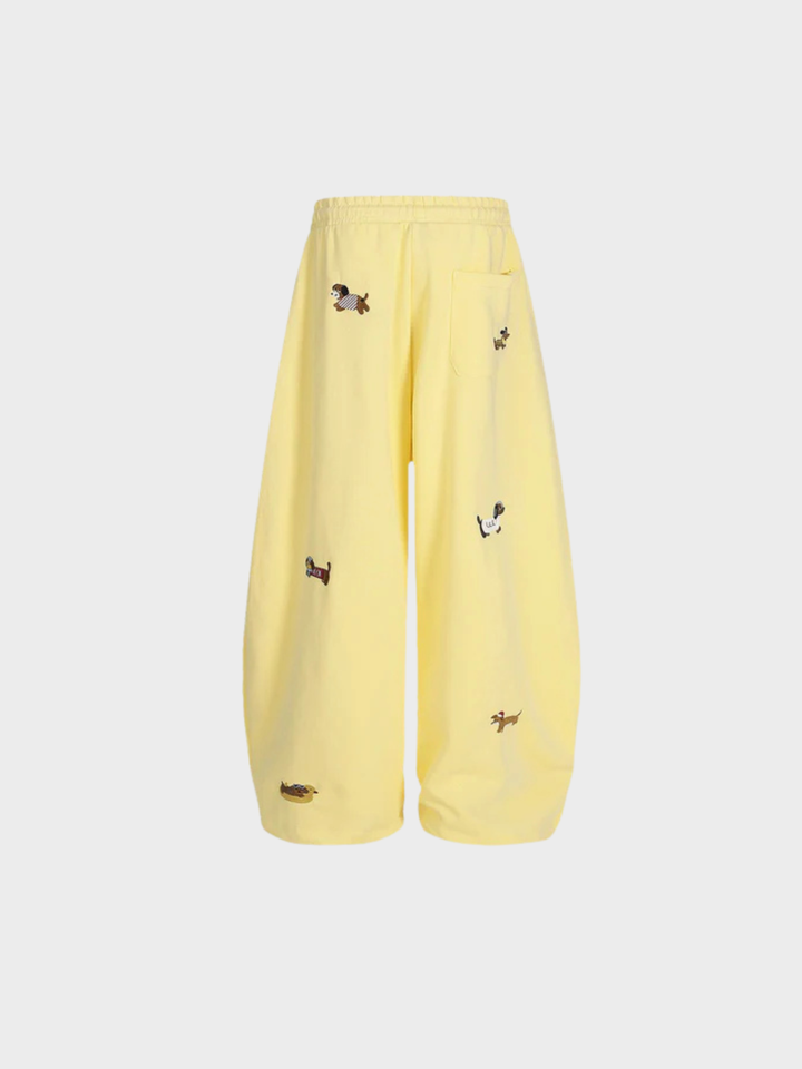 Amalia – Pantalones bordados elegantes Pup Barrel 🐾