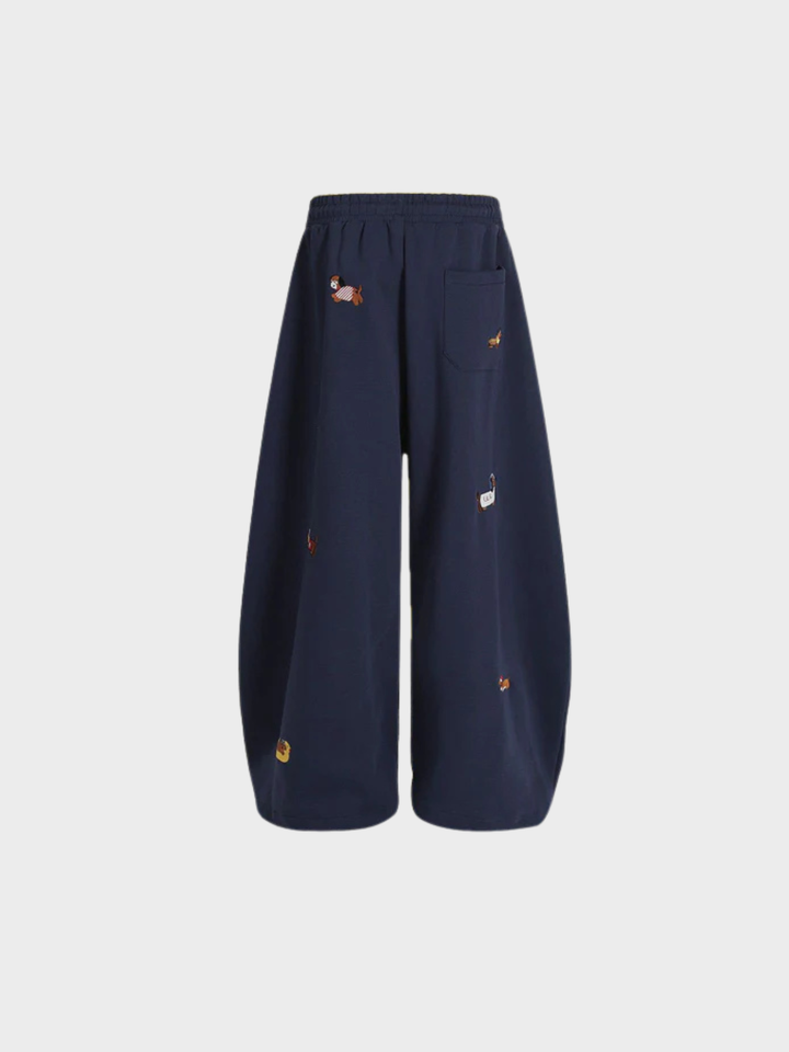 Amalia – Pantalones bordados elegantes Pup Barrel 🐾