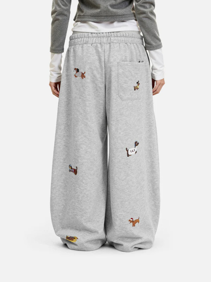 Amalia – Pantalones bordados elegantes Pup Barrel 🐾