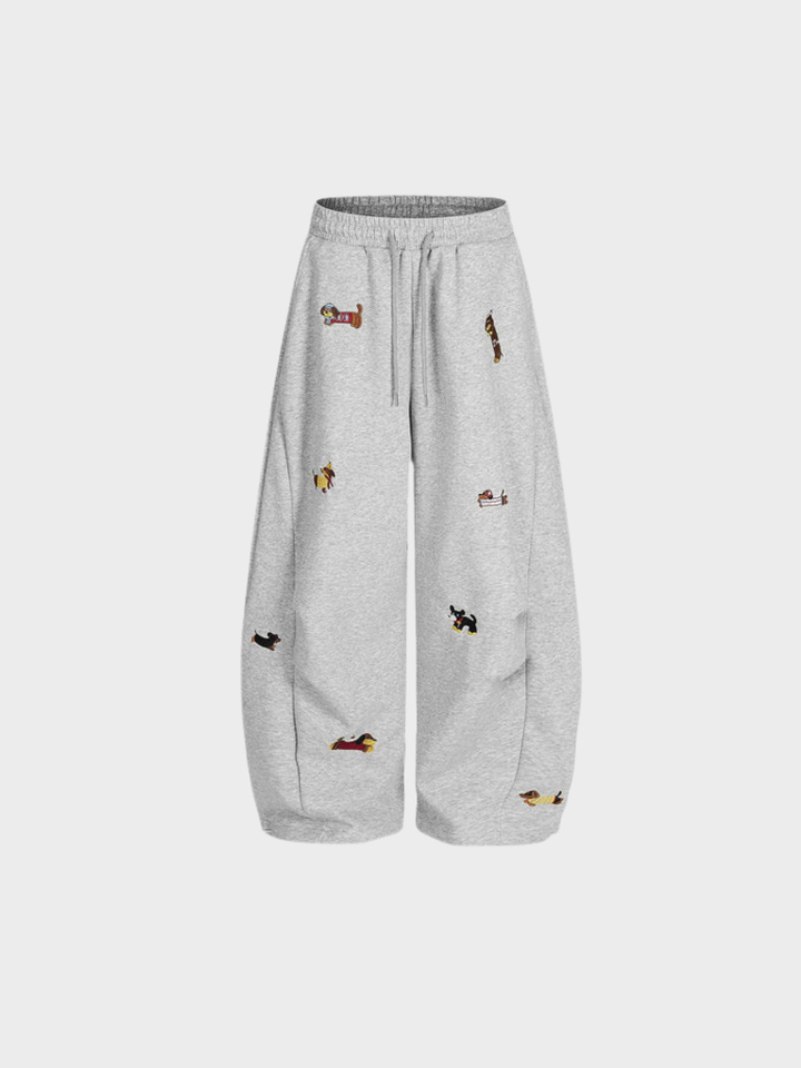 Amalia – Pantalones bordados elegantes Pup Barrel 🐾