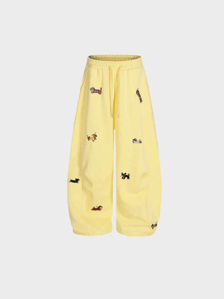 Amalia – Pantalones bordados elegantes Pup Barrel 🐾