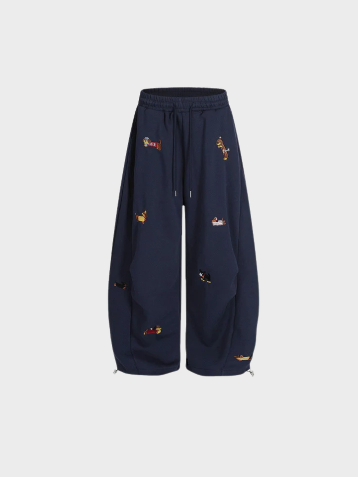 Amalia – Pantalones bordados elegantes Pup Barrel 🐾