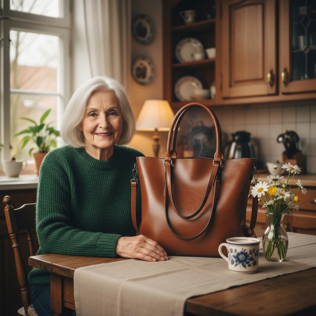 Gertrud – El bolso de hombro elegante vintage