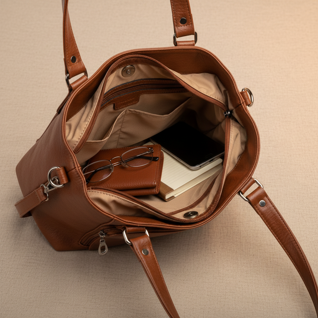 Emma – Bolso de hombro elegante retro