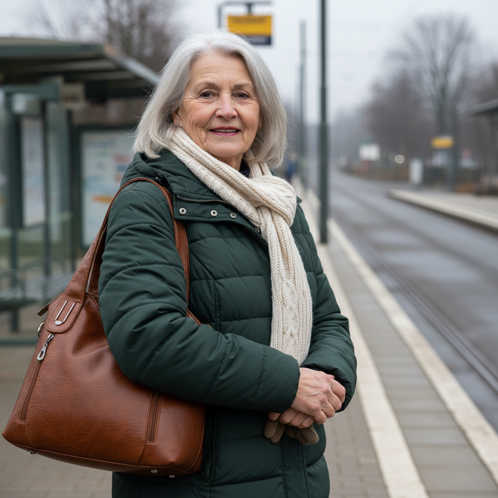 Emma – Bolso de hombro elegante retro