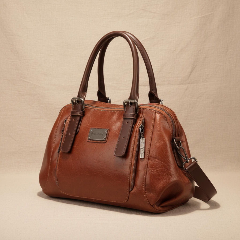 Clara – Bolso de cubo de lujo elegante rojo