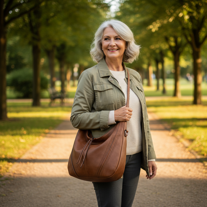 Clara – Bolso de hombro elegante clásico