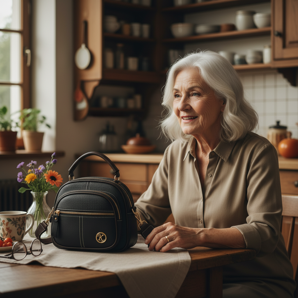 María – Bolso de hombro elegante
