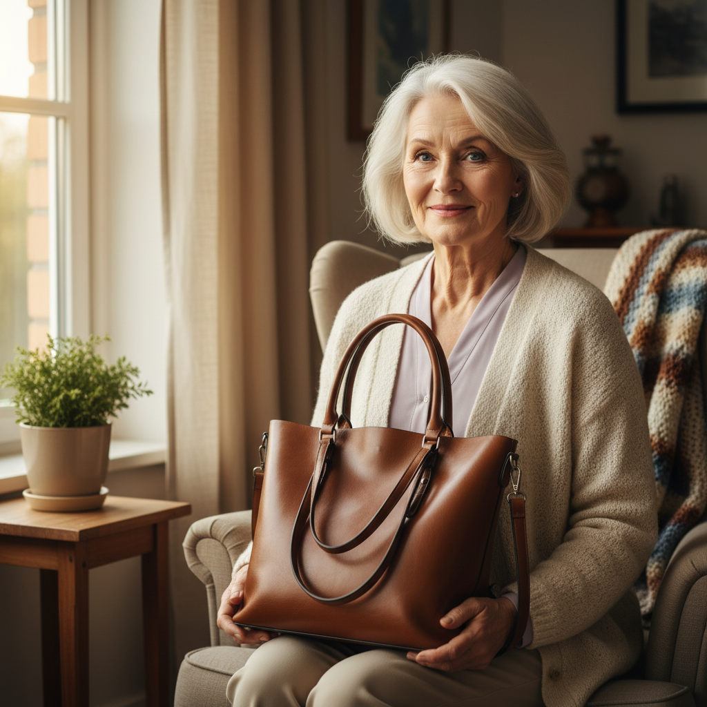 Gertrud – El bolso de hombro elegante vintage