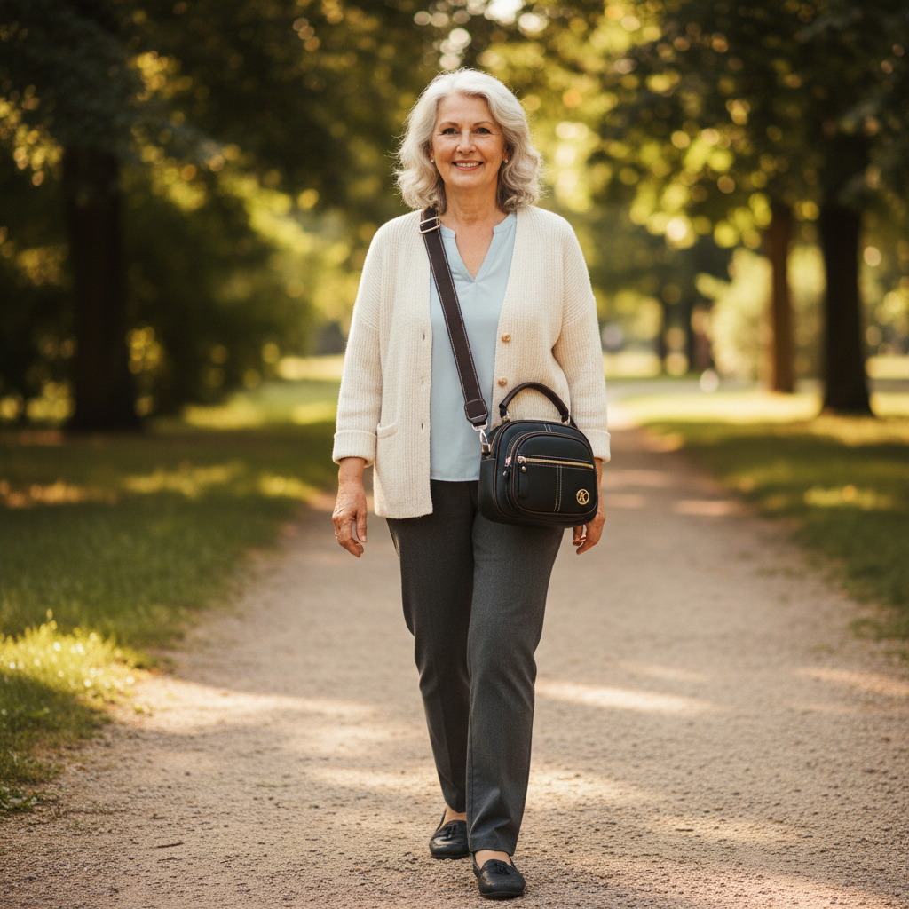 María – Bolso de hombro elegante