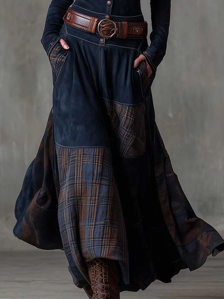 Elisa – Vestido maxi elegante con cinturón