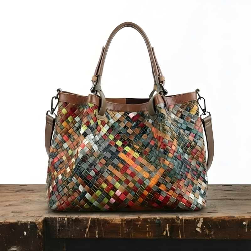 Marina – Encanto ecléctico de un bolso tote elegante