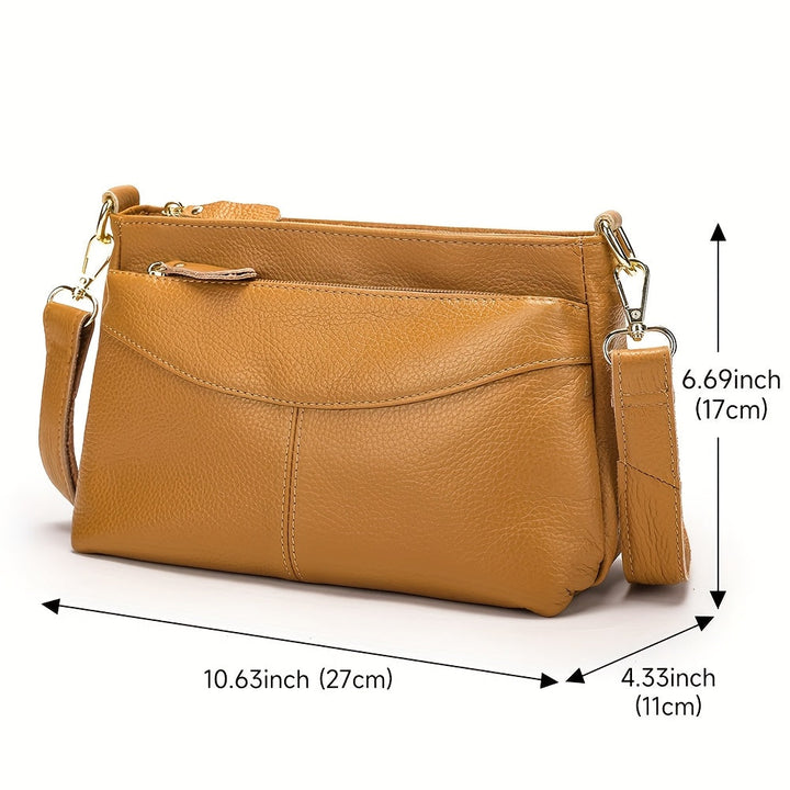Rina – Bolso bandolera elegante con diseño de guijarros