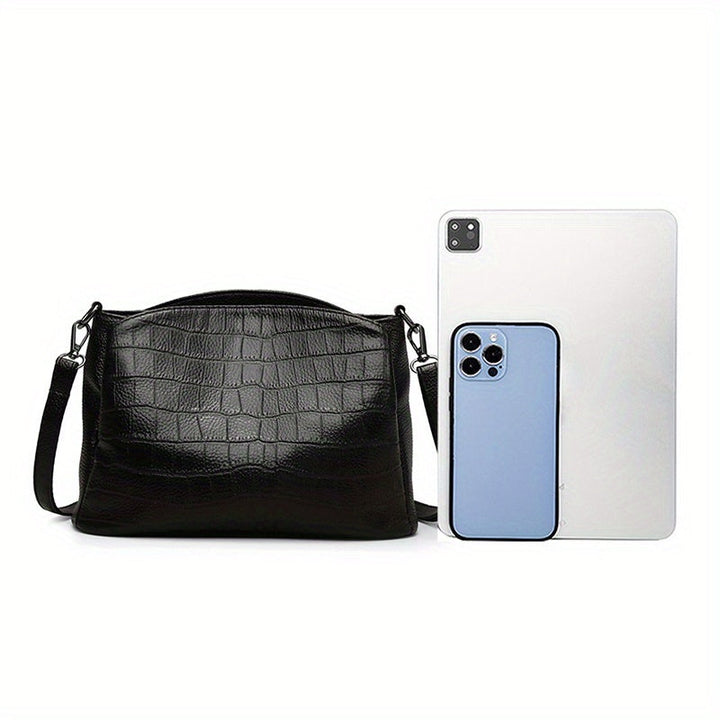 Vivienne – El bolso de hombro elegante de cocodrilo