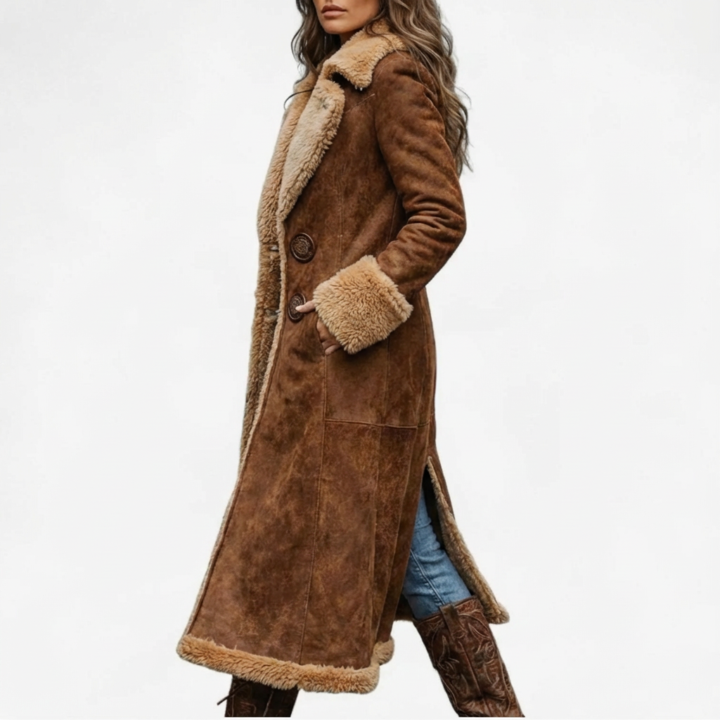 Claire – Abrigo elegante y largo de invierno